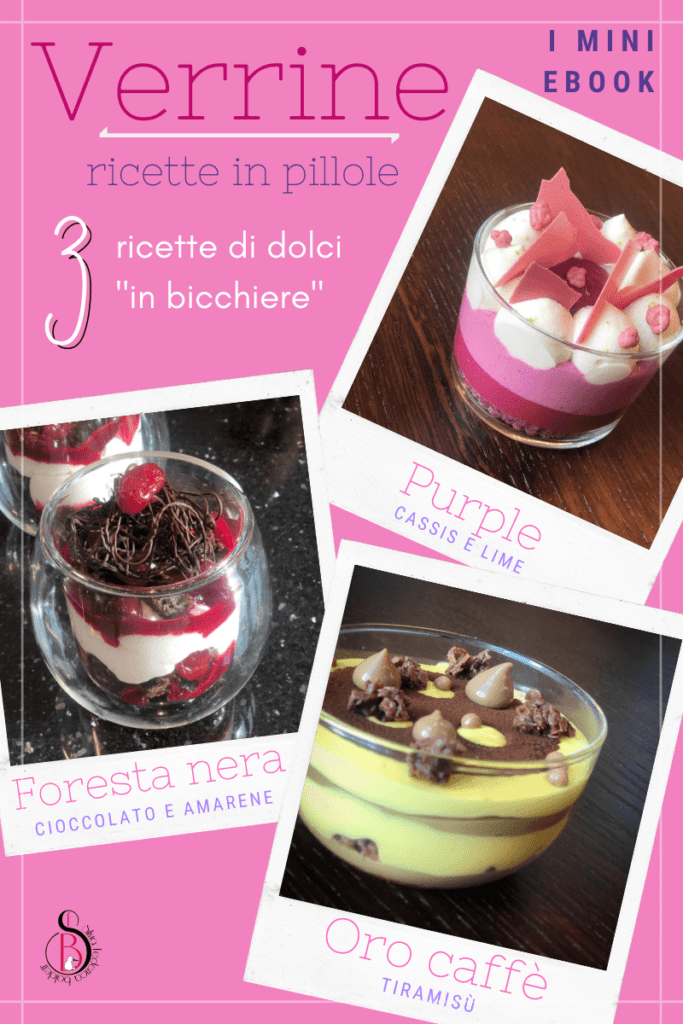 libro di ricette ebook di Silvia federica boldetti sulle verrine e bicchierini dolci