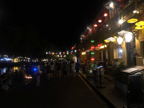 Hoi an lanterne tour notte