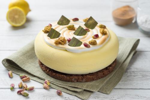 semifreddo limone e pistacchio